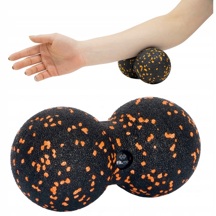 ZESTAW ROLLERÓW DO MASAŻU WAŁEK DUŻY Z WYPUSTKAMI PIŁKA POJEDYNCZA DUOBALL