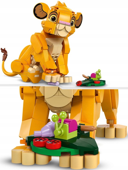 LEGO Disney 43243 Lwiątko Simba z Króla Lwa Prezent