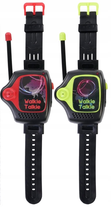 WALKIE TALKIE KRÓTKOFALÓWKA DLA DZIECI ZEGAREK x 2