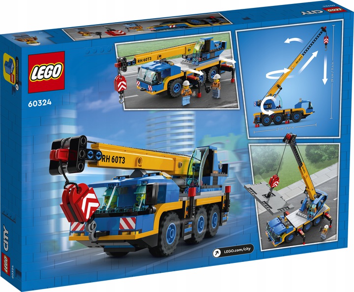 LEGO CITY 60324 ŻURAW SAMOCHODOWY