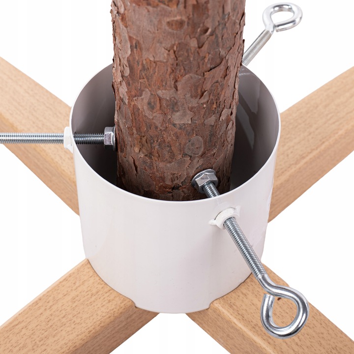 Stojak CHOINKOWY metalowy pod choinkę podstawka pojemnik do 2,3M