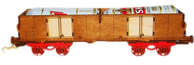 POCIĄG NA FLASZKĘ +WAGON PREZENT URODZINY 18 30 40