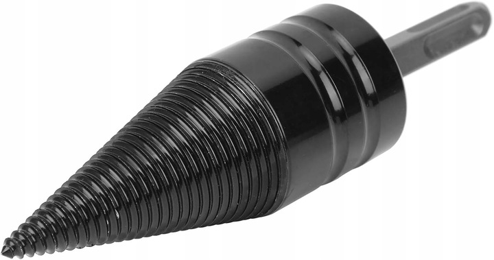 Świder do Drewna Opałowego Wiertło Stożek Łuparka 32 mm 42 mm + Rękawiczki