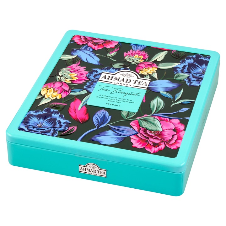 Ahmad Tea Bouquet Zestaw herbat czarnych zielonych i smakowych 144 g (72 x