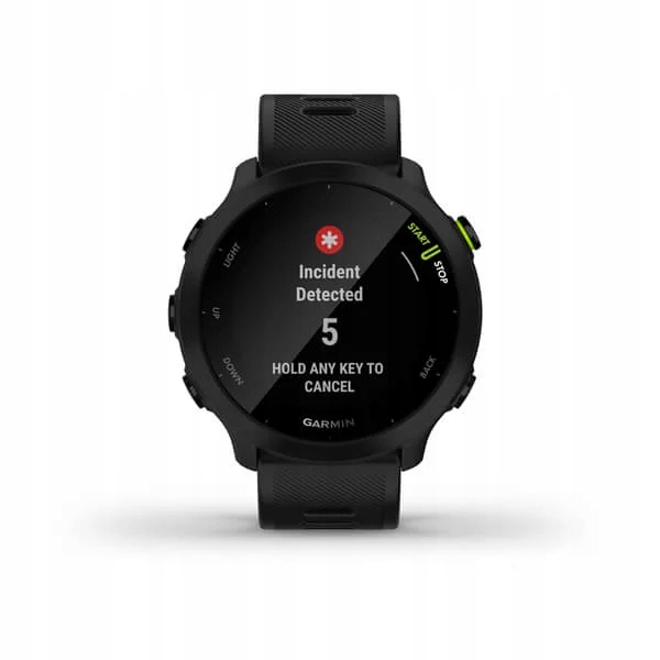 Czarny Zegarek sportowy GARMIN Forerunner 55 GPS
