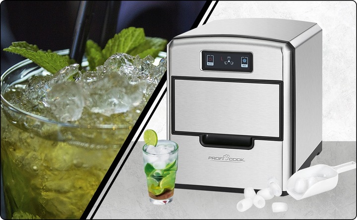 KOSTKARKA DO LODU MASZYNA 15KG LODU PROFICOOK PC-E