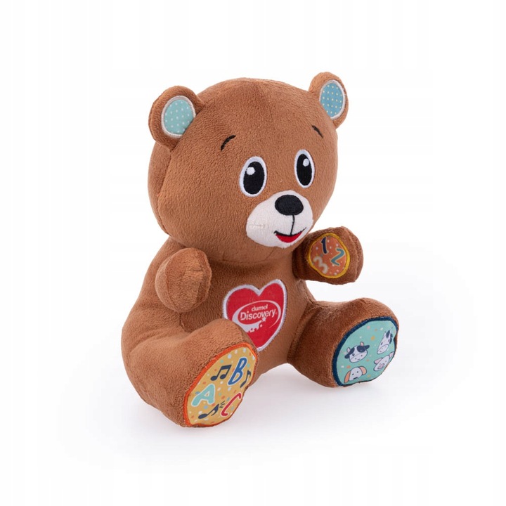 DUMEL ZABAWKA INTERAKTYWNA EDUKACYJNA PRZYJACIEL MIŚ NAUKA 12M+