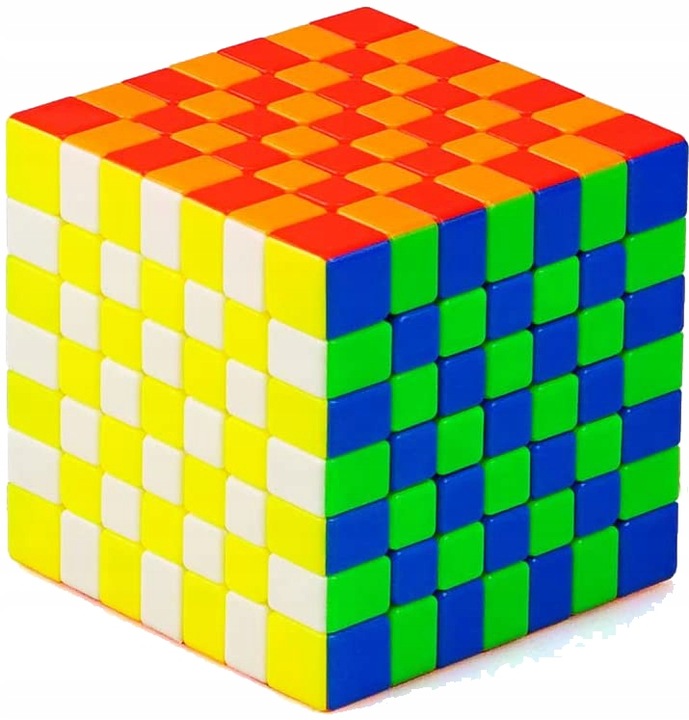 ZESTAW ORYGINALNA PROFESJONALNA KOSTKA 7x7x7 KOSTKA 7x7 SPEED CUBE SZYBKA