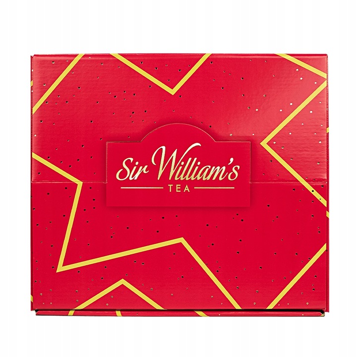 Prezenter z herbatami Sir William's Tea Zestaw 180 Herbat - Mix Smaków