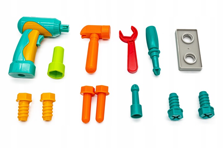 Auto do skręcania rozkręcania mały mechanik jeździ gra interaktywny