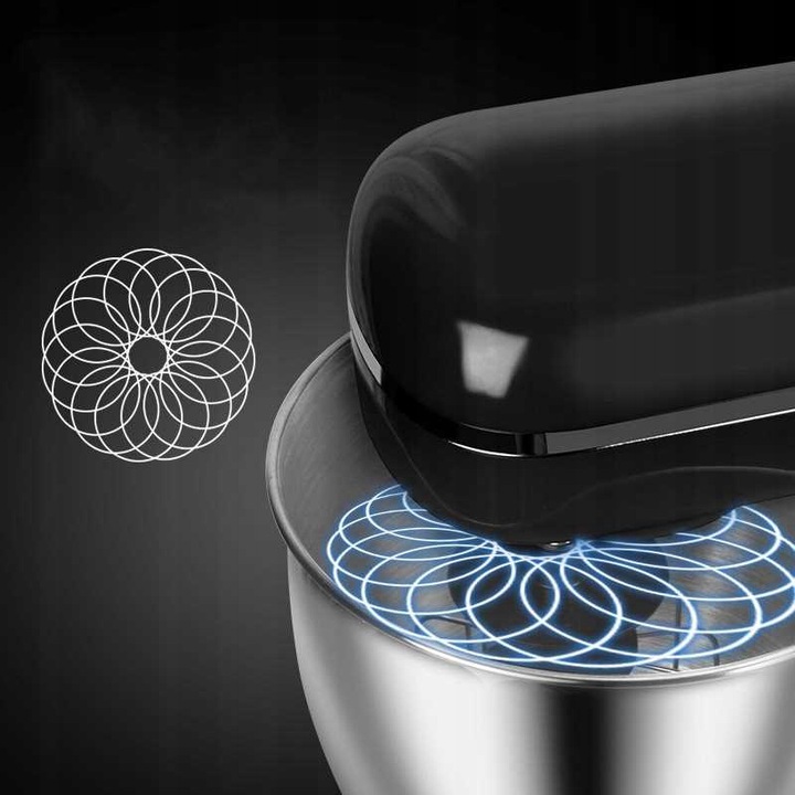 ROBOT KUCHENNY PLANETARNY MIKSER WIELOFUNKCYJNY 2200W HECKERMANN MISA 6,2L