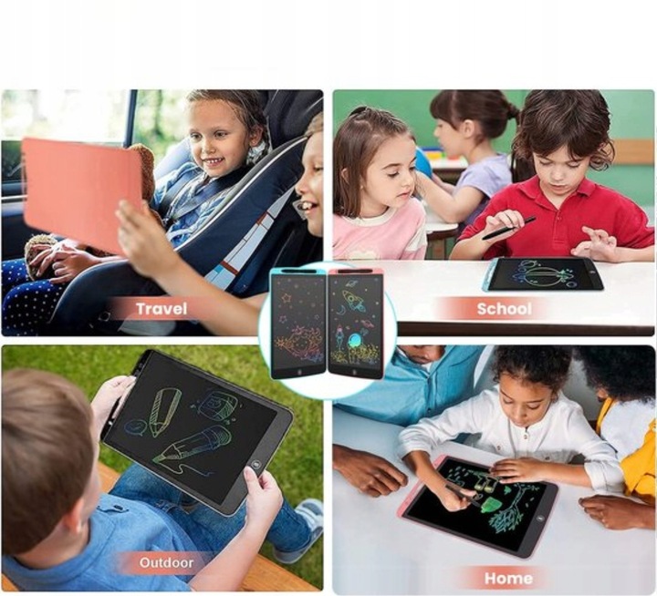 MAGICZNY TABLET DO RYSOWANIA 10 CALI TABLICA ZNIKOPIS