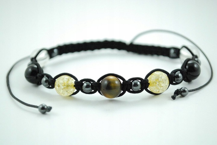 Bransoletka makrama znak zodiaku LEW zodiak