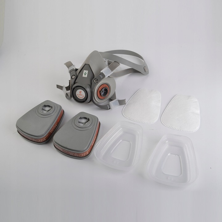 MASKA LAKIERNICZA PÓŁMASKA 6200 OSŁONA TWARZY