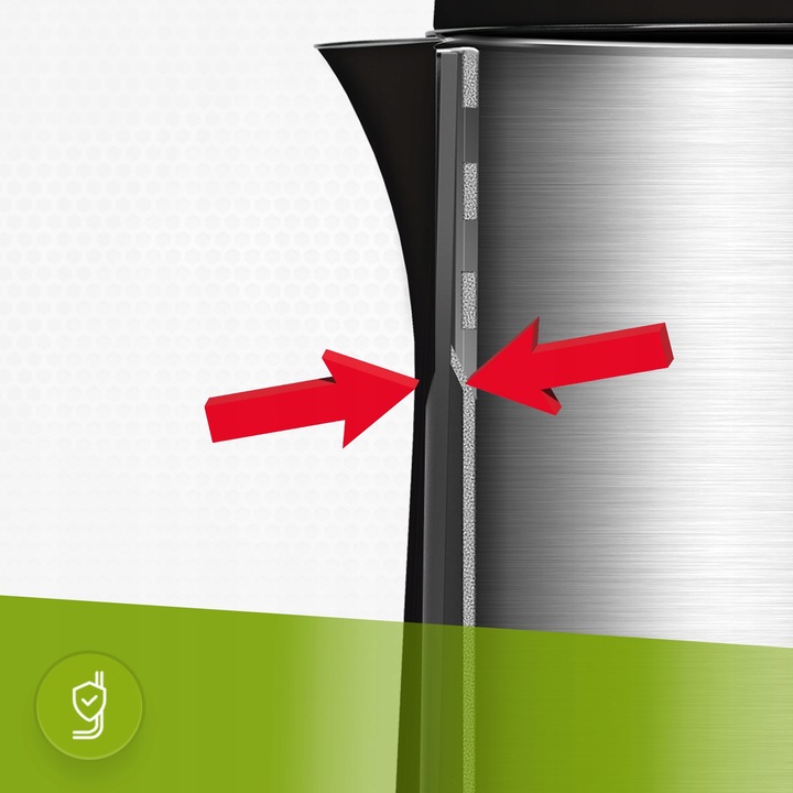 Czajnik elektryczny bezprzewodowy MPM MCZ-115/C podwójne ścianki czarny