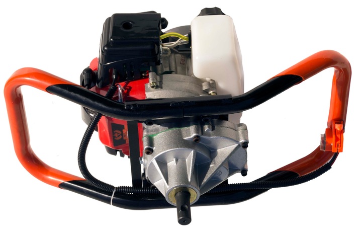 Wiertnica spalinowa ŚWIDER SPALINOWY + 3 wiertła 10/20/30cm przedłużka