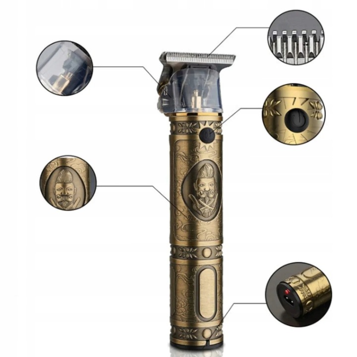 TRYMER MASZYNKA GOLARKA DO STRZYŻENIA GOLENIA BRODY WŁOSÓW ZAROSTU