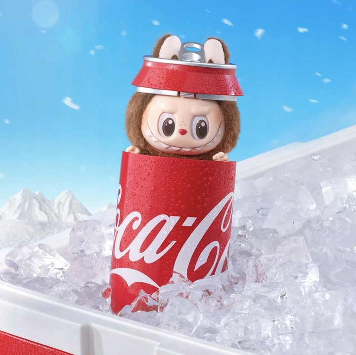 Labubu Coca Cola The Monsters Brelok Maskotka Blind Box Zawieszka Zabawka