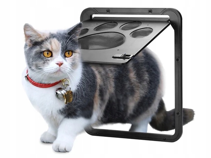 DRZWICZKI TUNEL KLAPKA DO DRZWI DLA KOTA PSA WEJŚCIE FURTKA WAHADŁOWE