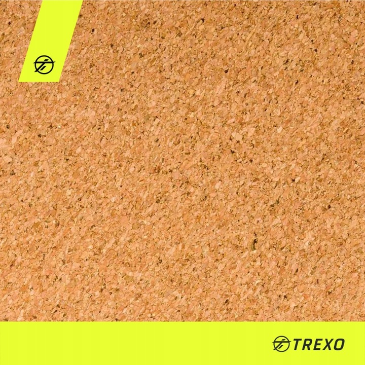 Mata do ćwiczeń jogi TREXO Korkowa TPE 6 mm