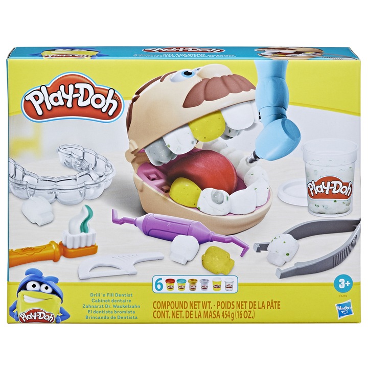 Play-Doh Ciastolina Zestaw Dentysta Hasbro F1259