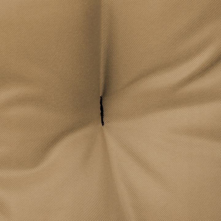 Beżowa poduszka na ławkę ogrodową 180x60x50 45/45