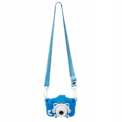 APARAT CYFROWY DLA DZIECI NIEBIESKI FULL HD + KARTA 32GB GRY