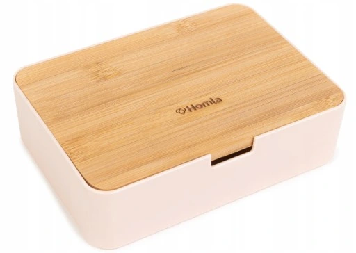 Organizer pojemnik różowy z lusterkiem NADRUK własny PREZENT URODZINY