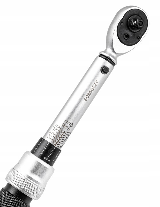 KLUCZ DYNAMOMETRYCZNY Z BLOKADĄ ETUI CERTYFIKAT KALIBRACJI 1-25NM 1/4" JCB