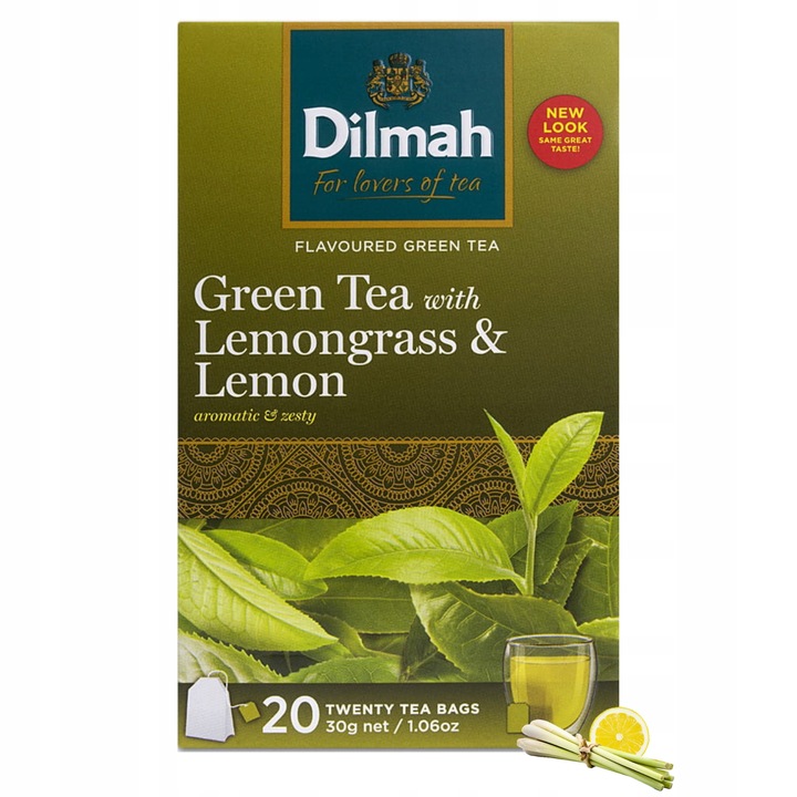 Zestaw Herbat 6 SMAKÓW Herbata Zielona Dilmah 120 Torebek
