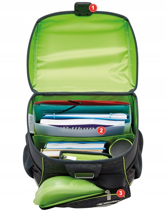 TORNISTER PLECAK SZKOLNY HERLITZ LOOP SMOK KL. 1-3