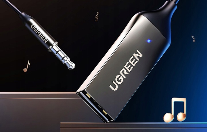 Transmiter audio Bluetooth mini jack 3,5 mm UGREEN