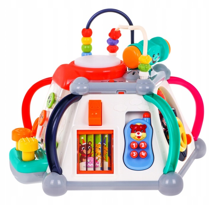 Multikostka kostka edukacyjna interaktywna duża centrum zabawy edukacyjna