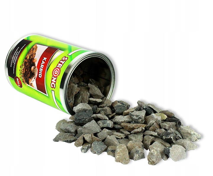 SILNY ODSTRASZACZ ŚRODEK NA KRETY NORNICE KARBID SUPER JAKOŚĆ DUŻE KAWAŁKI