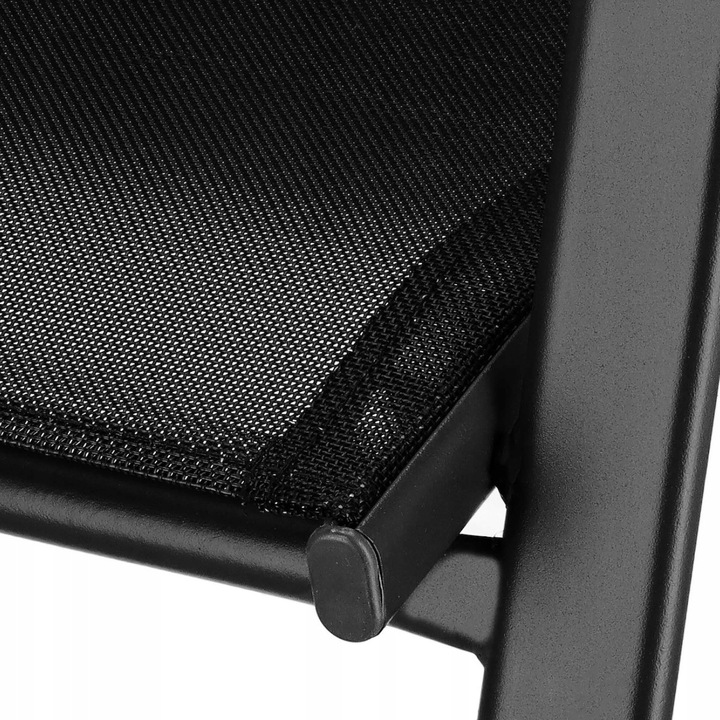 Krzesła Ogrodowe Komplet 4 szt. Na Balkon Taras Działkę Mocne do 150 KG -