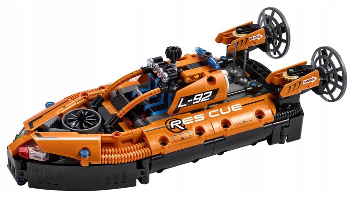 LEGO TECHNIC Poduszkowiec ratowniczy 42120 + GRATIS List do Mikołaja!