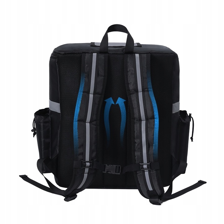 PLECAK TERMICZNY DUŻY DOSTAWCZY IDEALNY NA UBER EATS, GLOVO czarny 35L