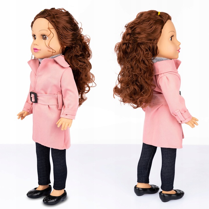 LALKA BOBAS INTERAKTYWNA ŚPIEWA I MÓWI PO POLSKU ANGIELSKU KINDERPLAY 47cm