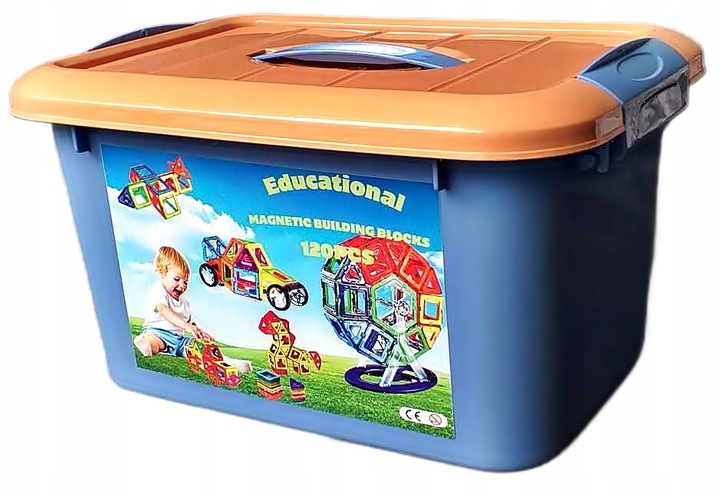 Klocki Magnetyczne Bardzo Duże Elementy – Buduj, Twórz I Odkrywaj Świat