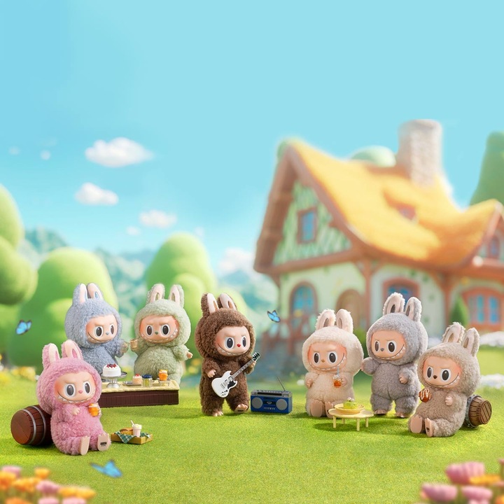 MASKOTKA LABUBU The Monsters Niespodzianki - Breloczki Exciting Macaron