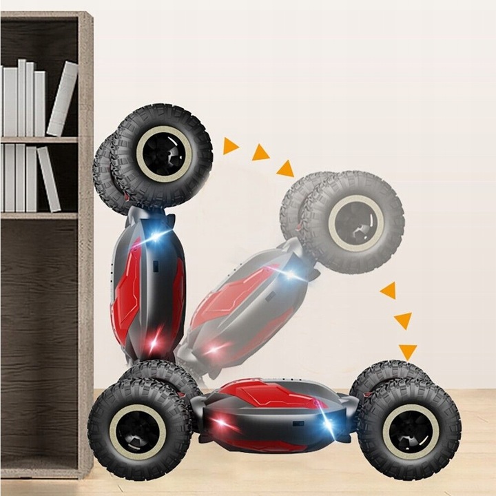 SAMOCHÓD ZDALNIE STEROWANY RC AUTO TWIST CAR STUNT 4X4 PREZENT DLA DZIECI