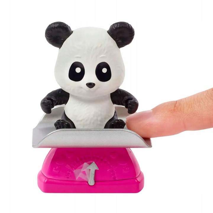 LALKA BARBIE WETERYNARZ ZESTAW OPIEKA NAD PANDAMI + AKCESORIA