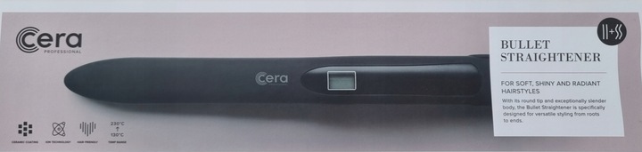 Profesjonalna prostownica CERA BULLET super loki