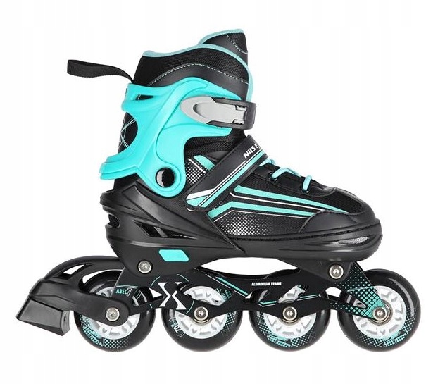 Rolki nils łyżworolki regulowane łyżwy 2w1 extreme r.L 39-43 regulacja