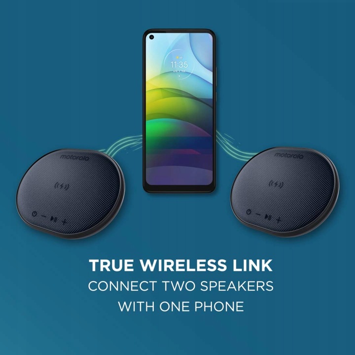 Głośnik BT Motorola Sub 500 z ładowarką indukcyjną