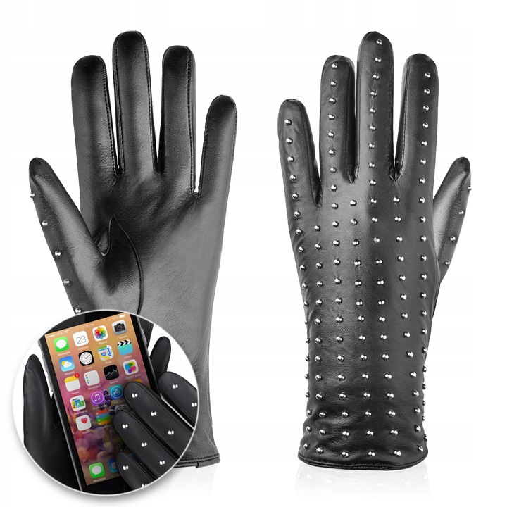 Betlewski Damskie rękawiczki zimowe dotykowe XL wygodne modne