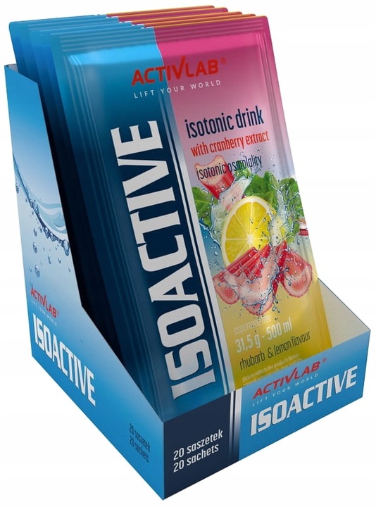 Activlab Isoactive napój izotoniczny 31,5gx20 Cytr