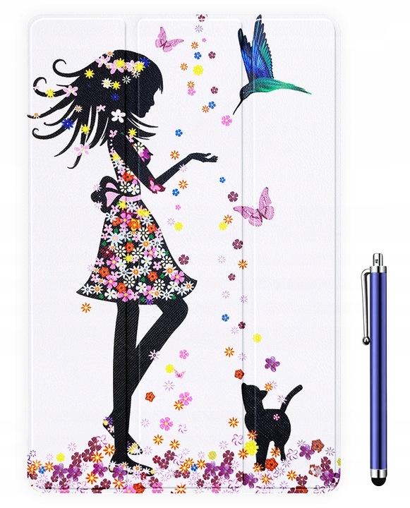 ETUI SMART COVER GRAFIKA + RYSIK do T-MOBILE T TABLET 10,36" 5G