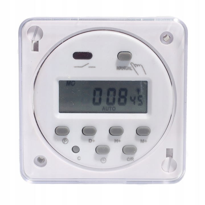 PROGRAMATOR WŁĄCZNIK CZASOWY TIMER Tygodniowy programowalny 12V wodoodporną