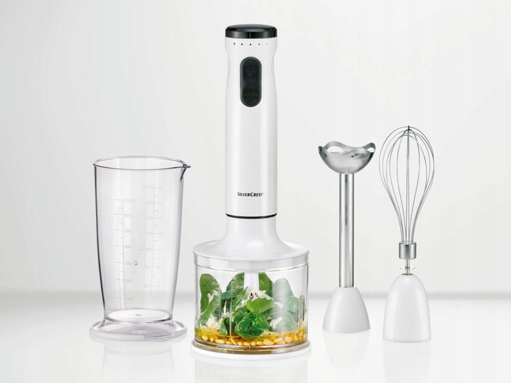 Blender ręczny SilverCrest SSMS 600 E3 600 W biały